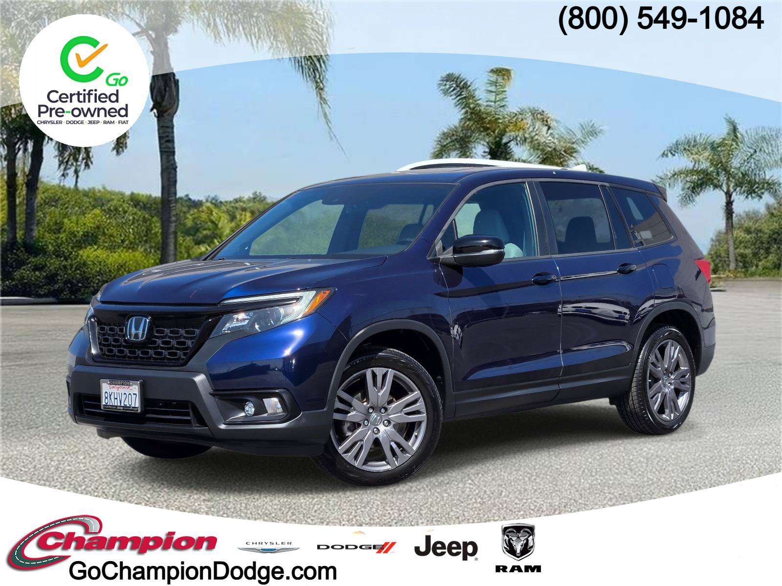 Used 2019 Honda Passport EX-L image 1