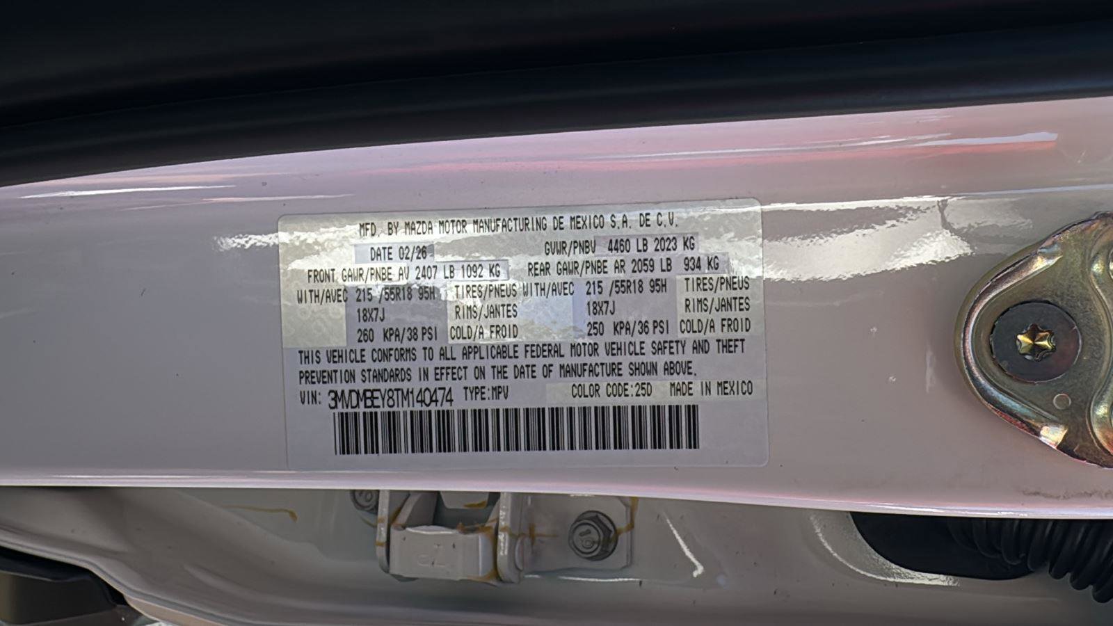 New 2026 MAZDA CX-30 2.5 Turbo w/ Premium Plus Pkg image 21