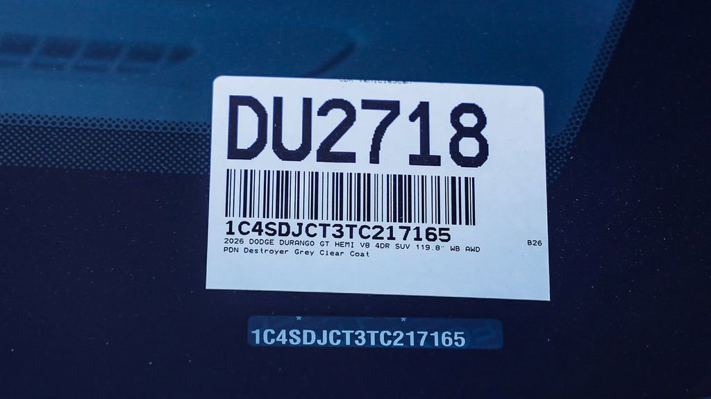 New 2026 Dodge Durango GT image 33