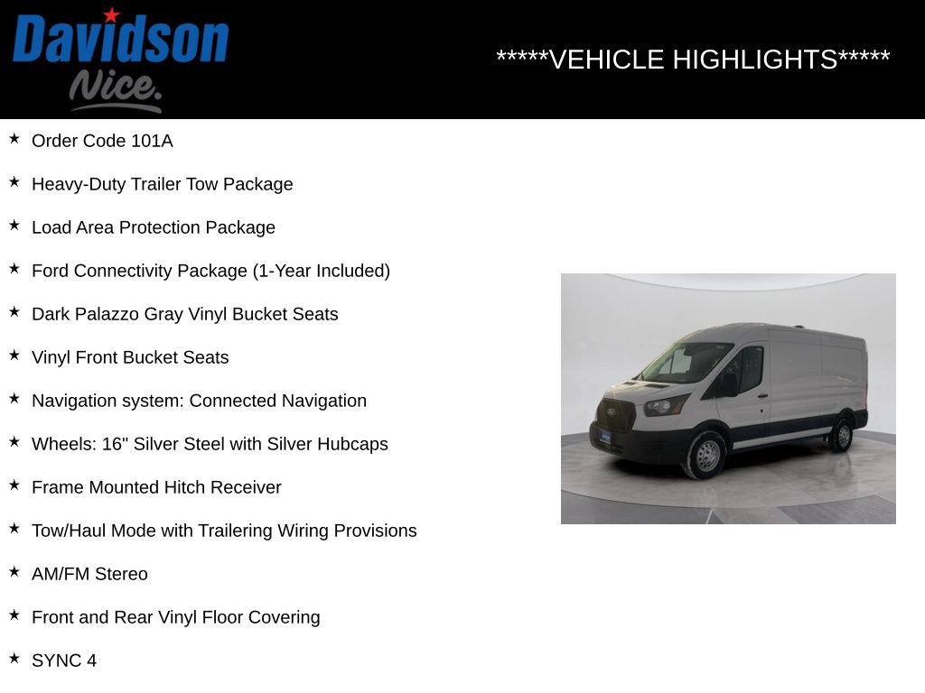 New 2026 Ford Transit 250 148 Medium Roof Extended AWD w/ Load Area Protection Package image 4