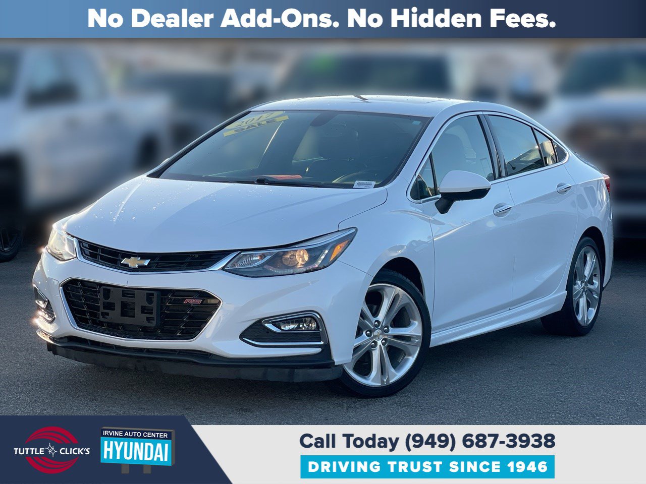 Used 2017 Chevrolet Cruze Premier