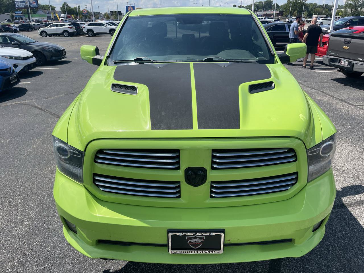 Used 2017 RAM 1500 Sport w/ Sublime Green Sport Package AWD/4WD image 9