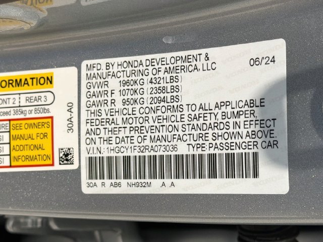 Used 2024 Honda Accord EX image 27