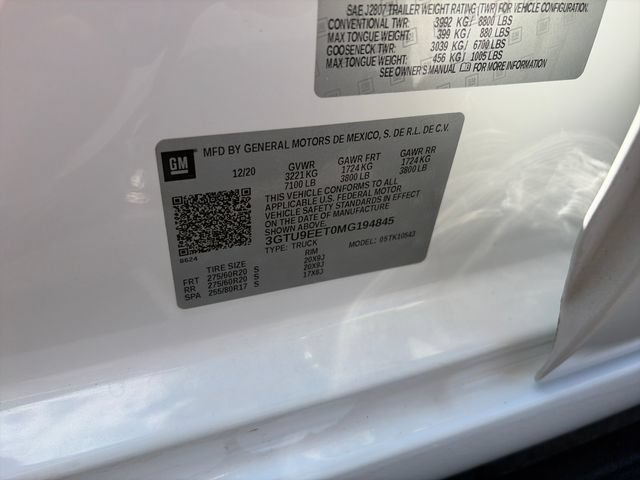 Used 2021 GMC Sierra 1500 AT4 w/ AT4 Premium Package AWD/4WD image 24