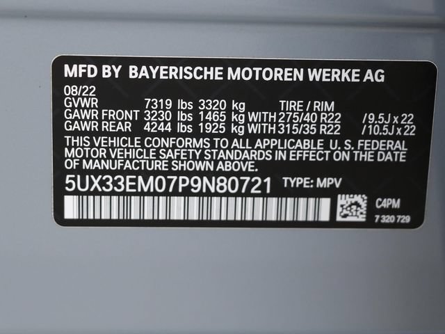 Used 2023 BMW X7 M60i w/ Executive Package AWD/4WD image 32