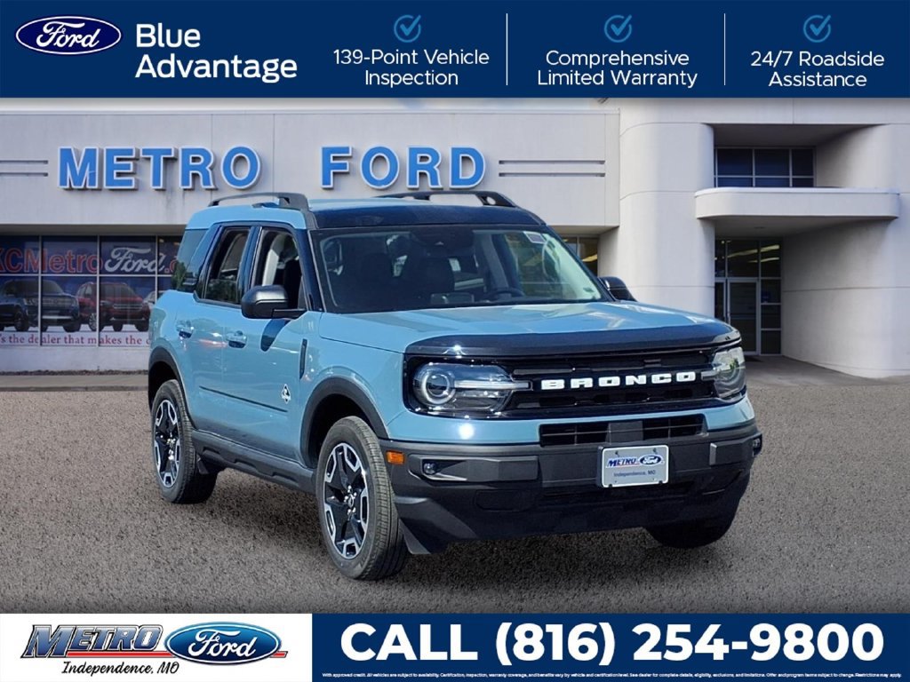 Certified 2023 Ford Bronco Sport Outer Banks w/ Tech Package