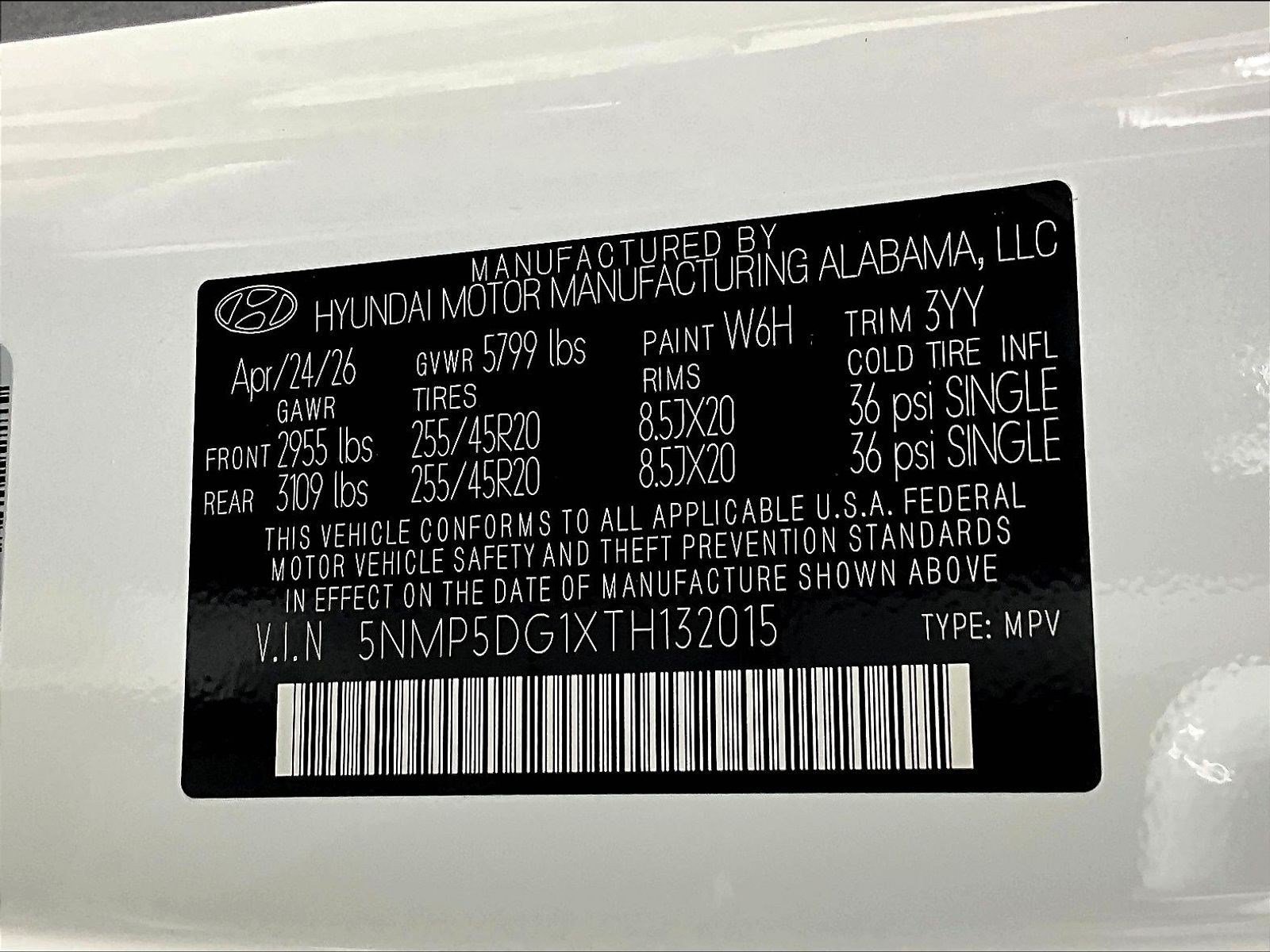 New 2026 Hyundai Santa Fe Calligraphy AWD/4WD image 22