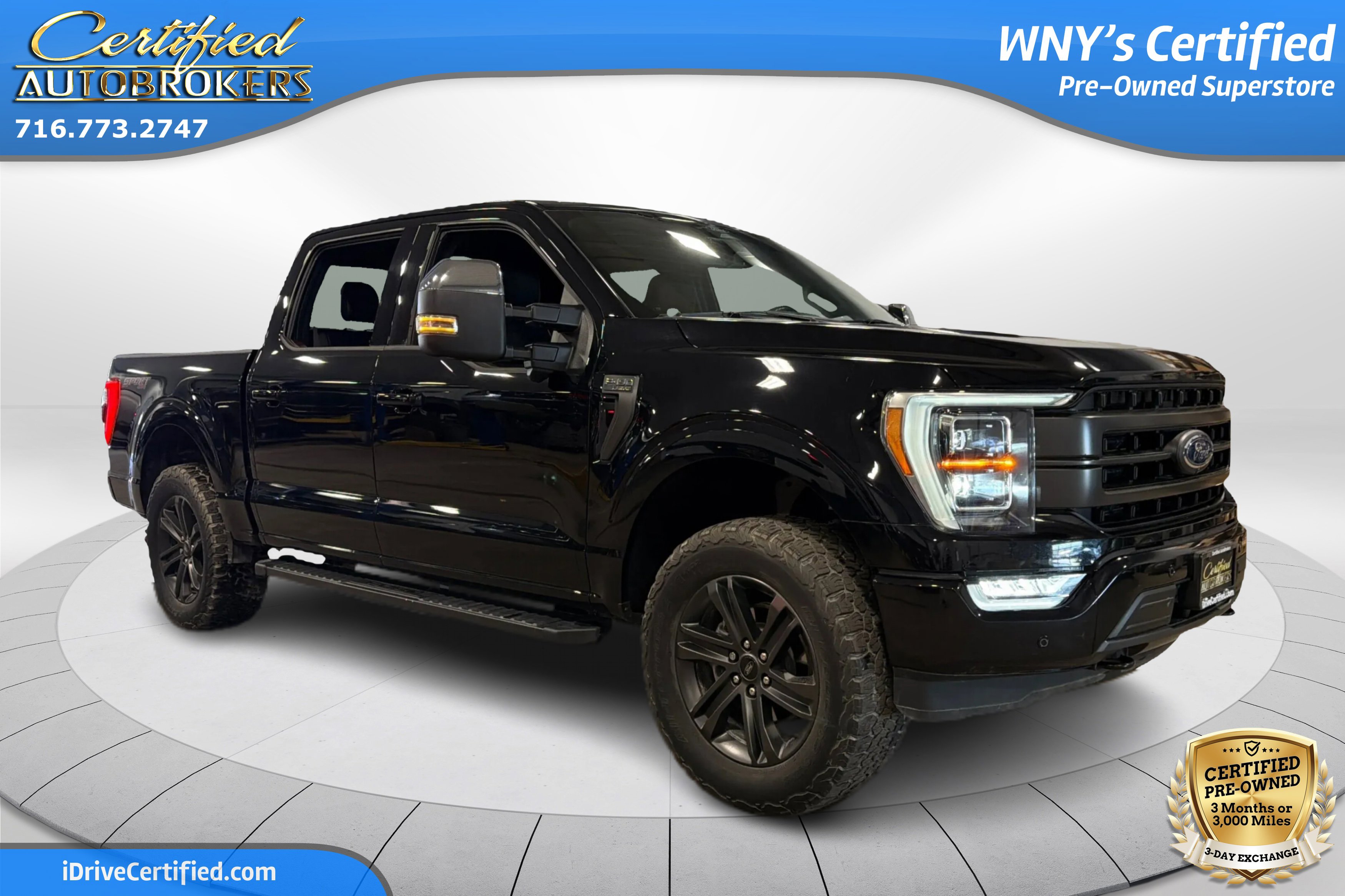 Used 2022 Ford F150 Lariat w/ Equipment Group 502A High AWD/4WD image 3