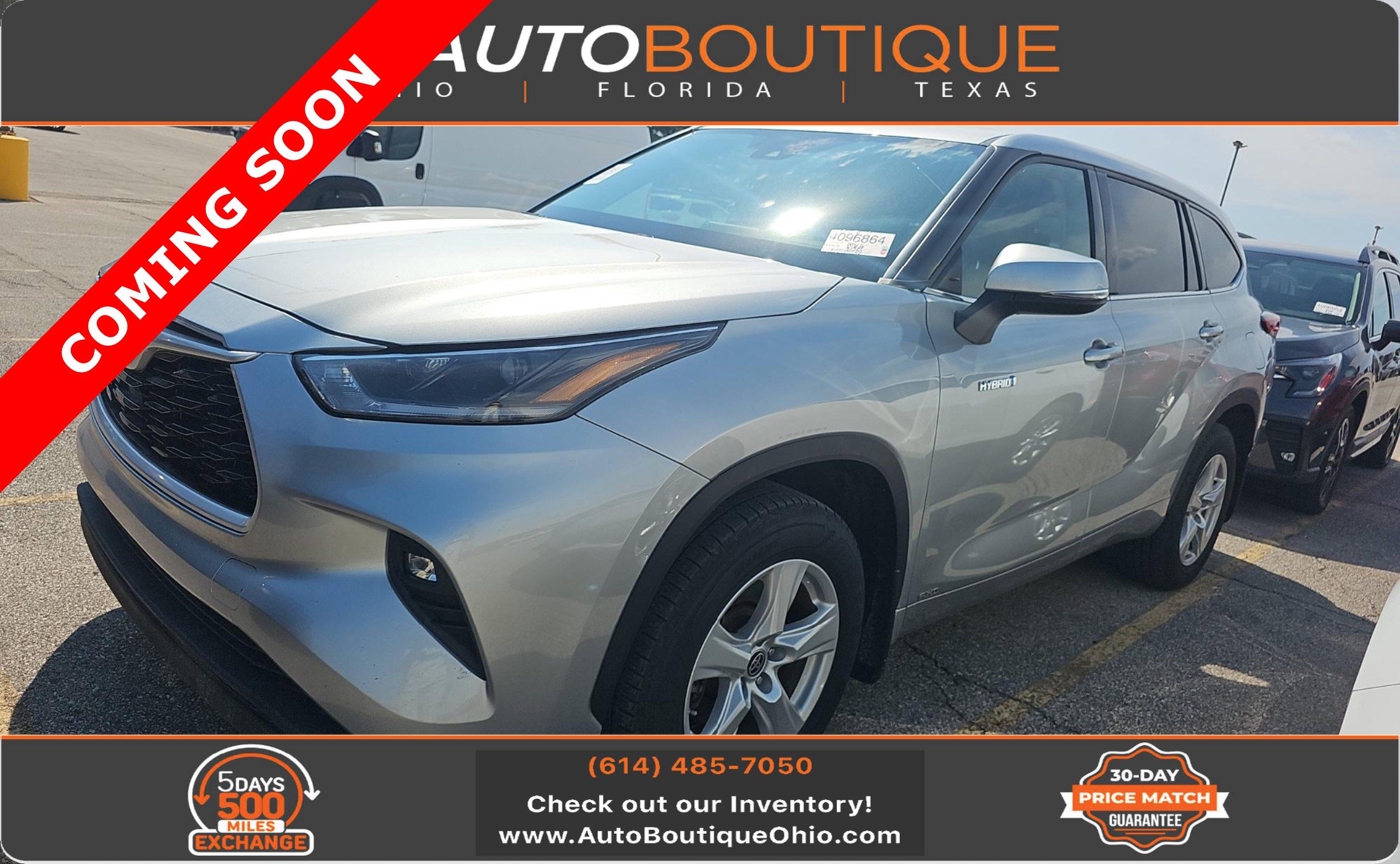 Used 2021 Toyota Highlander LE image 1