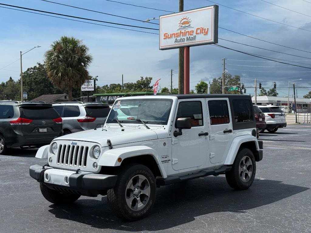 Used 2016 Jeep Wrangler Unlimited Sahara w/ Connectivity Group image 1