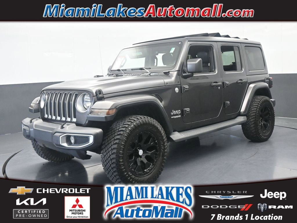 Used 2018 Jeep Wrangler Unlimited Sahara