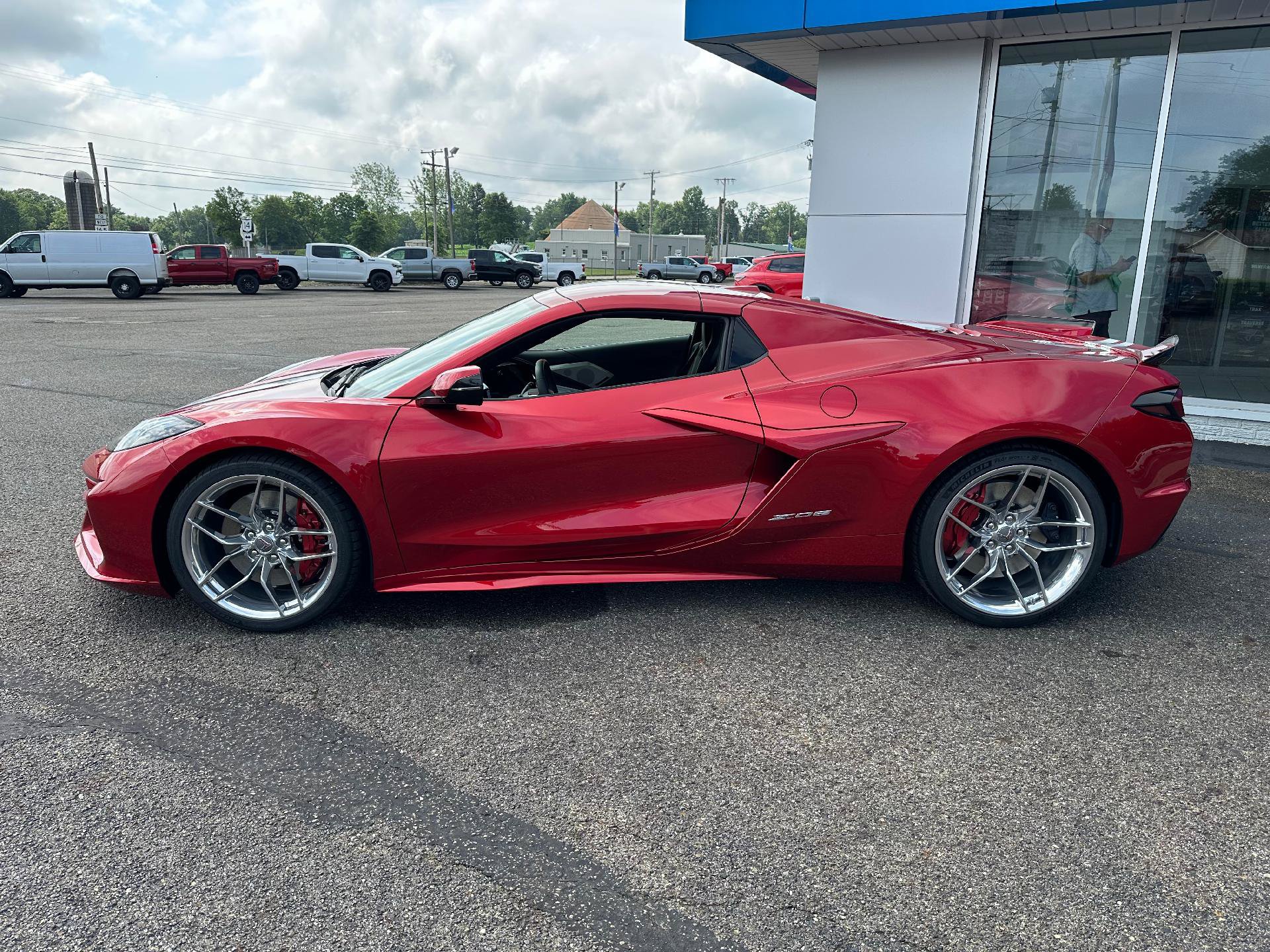 New 2026 Chevrolet Corvette Z06 w/ Chrome Exterior Badge Package RWD image 11