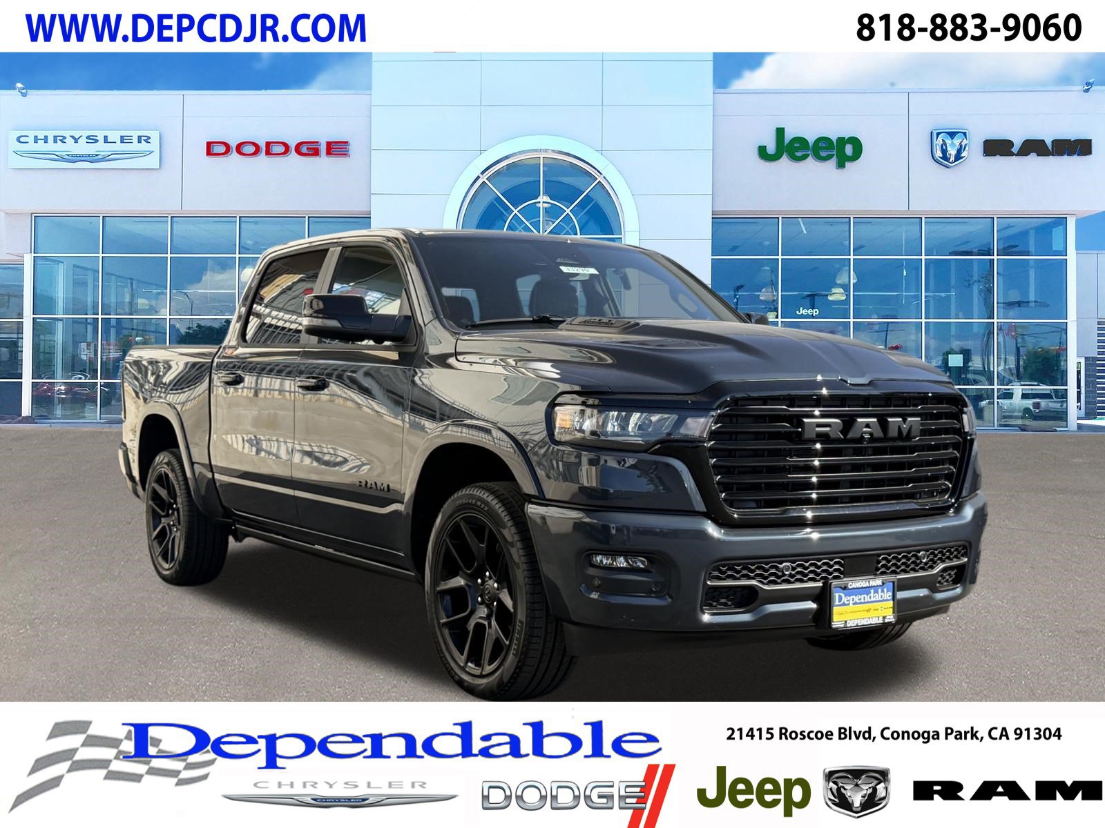 New 2026 RAM 1500 Laramie w/ Night Edition