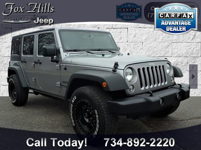 Used 2017 Jeep Wrangler Unlimited Sport w/ Quick Order Package 24S image 1