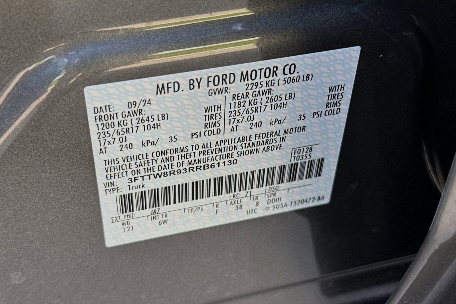 New 2024 Ford Maverick Tremor w/ Tremor Off-Road Package image 28