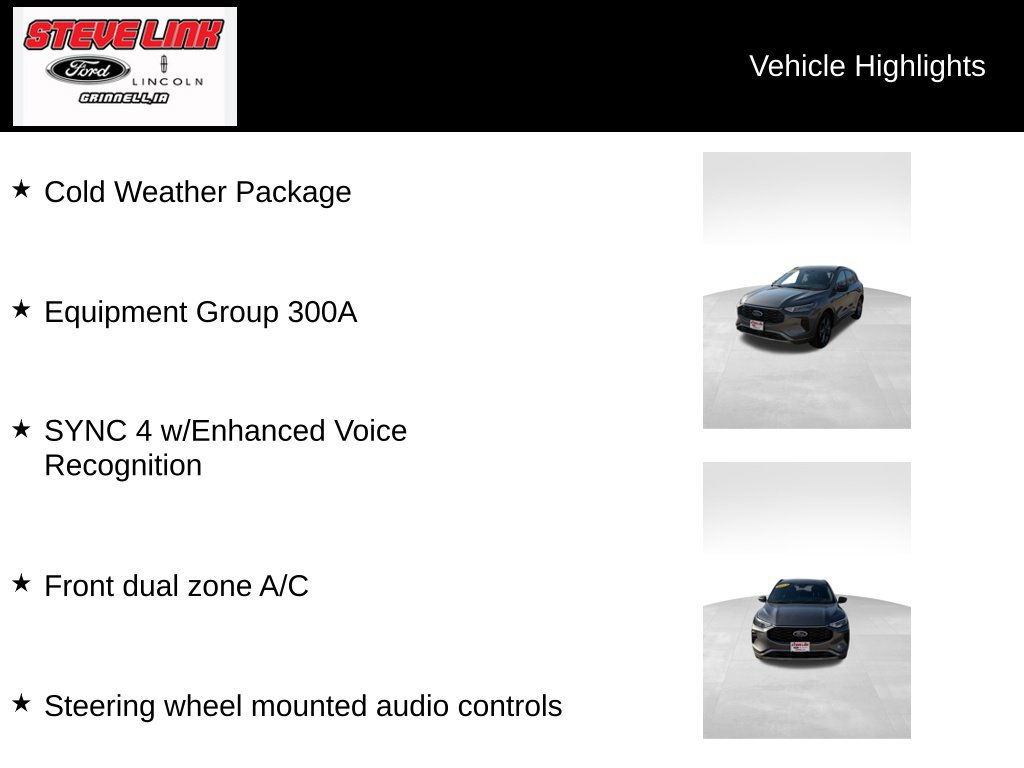 Used 2024 Ford Escape ST-Line w/ Tech Pack #1 AWD/4WD image 7