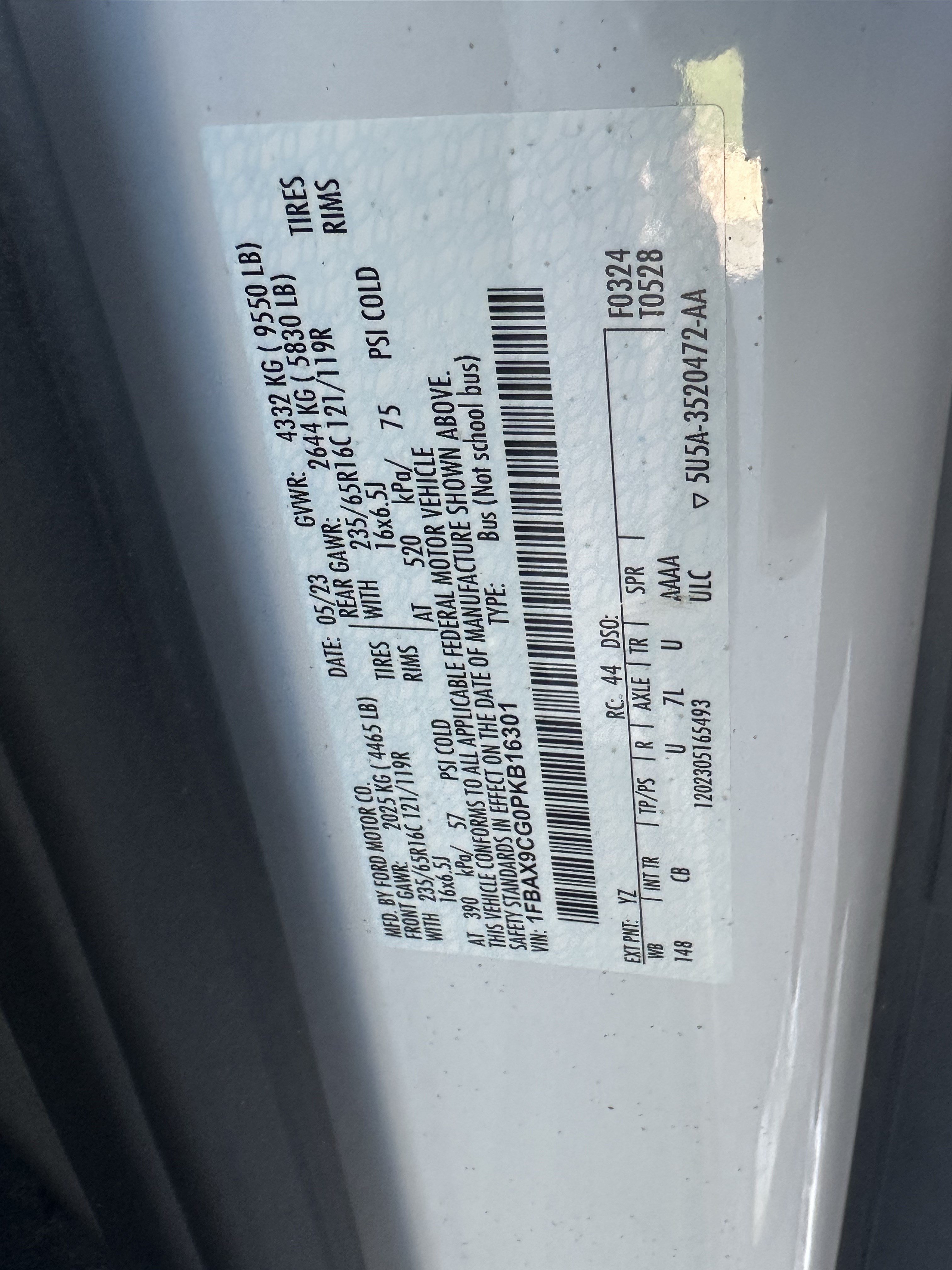 Used 2023 Ford Transit 350 XL AWD/4WD image 29