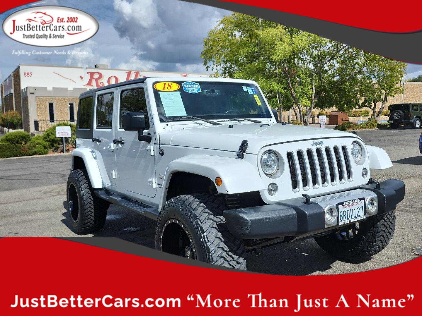 Used 2018 Jeep Wrangler Unlimited Sahara