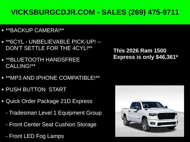 New 2026 RAM 1500 Express image 5
