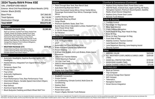 Used 2024 Toyota RAV4 XSE w/ Premium Package AWD/4WD image 2