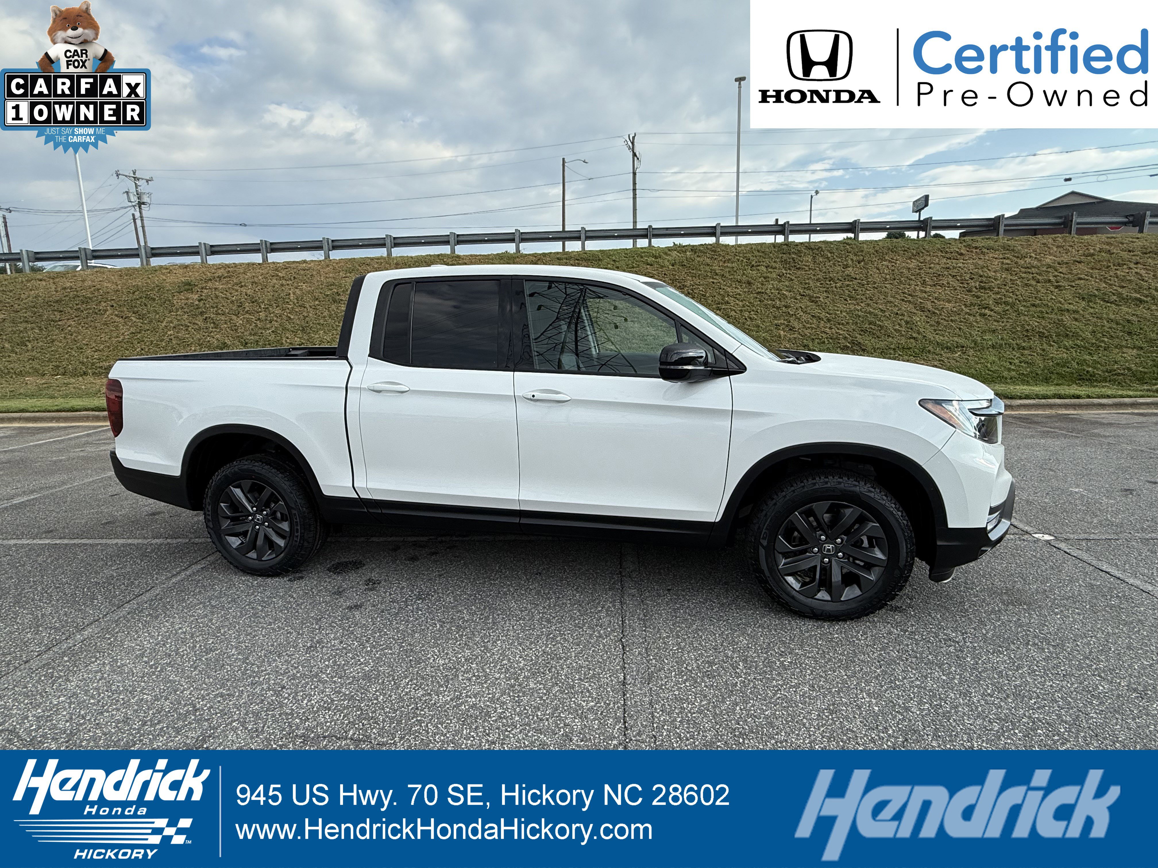 Certified 2023 Honda Ridgeline Sport