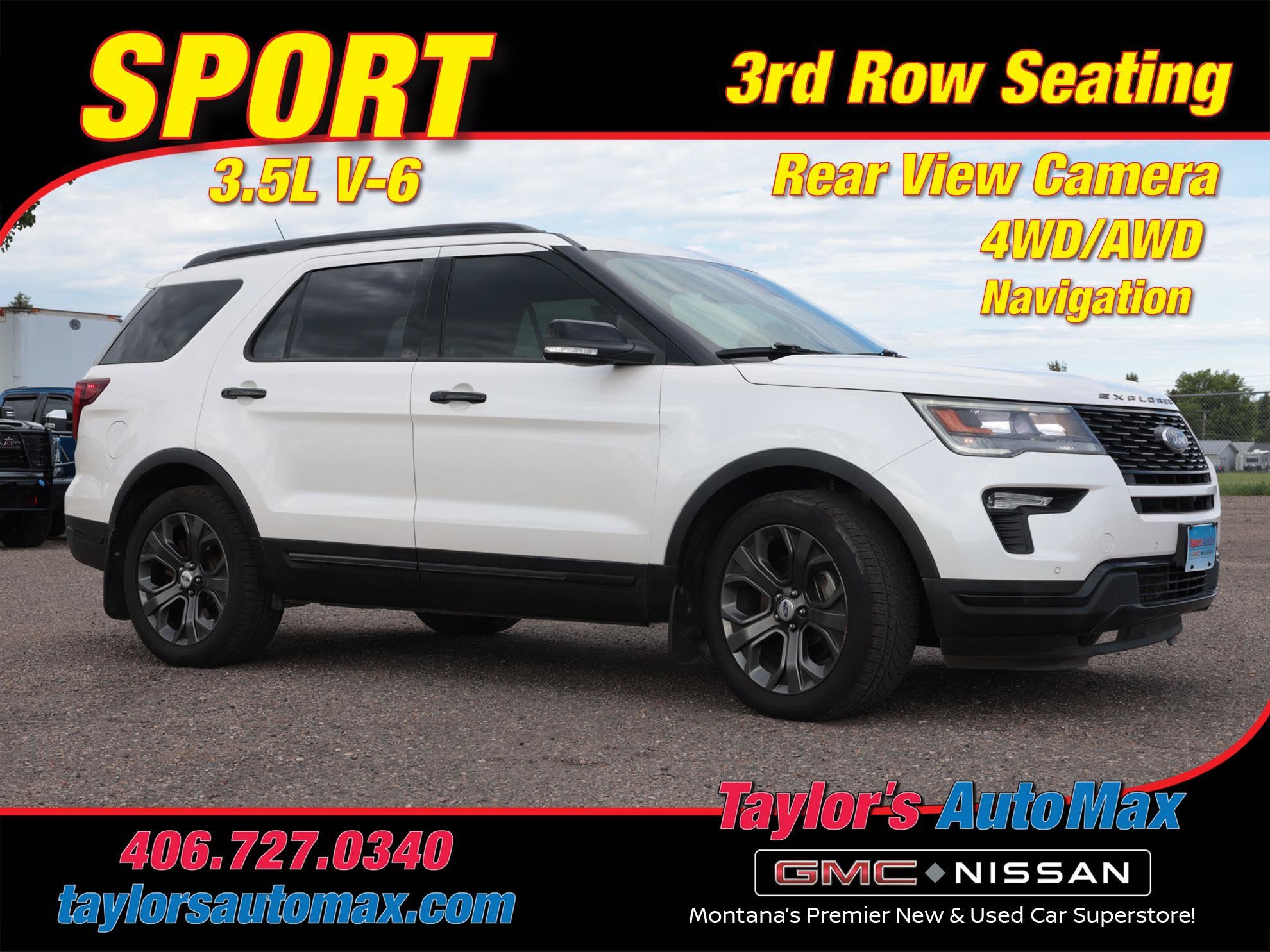 Used 2018 Ford Explorer Sport w/ Equipment Group 401A