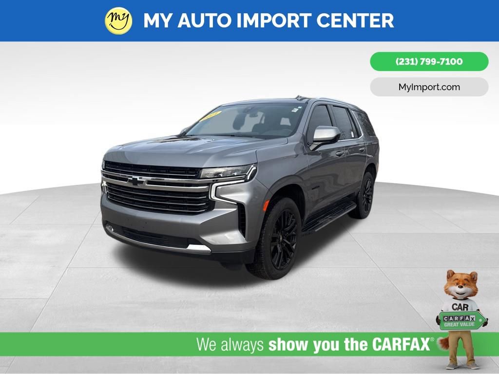 Used 2021 Chevrolet Tahoe LT w/ Rear Media and Nav Package image 3
