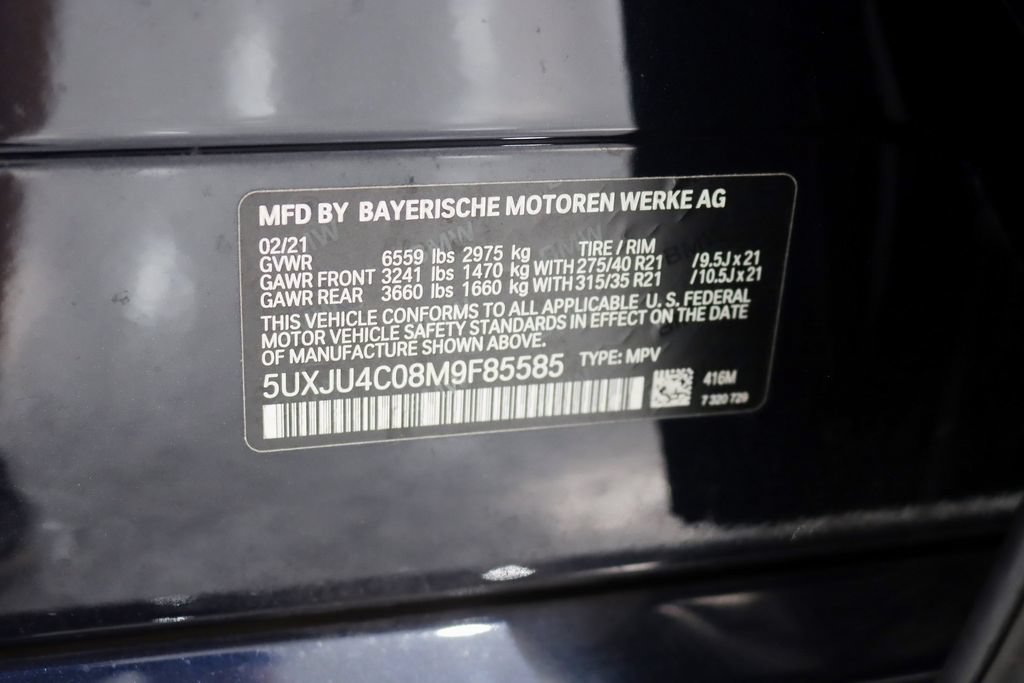 Used 2021 BMW X5 M50i w/ Executive Package AWD/4WD image 44