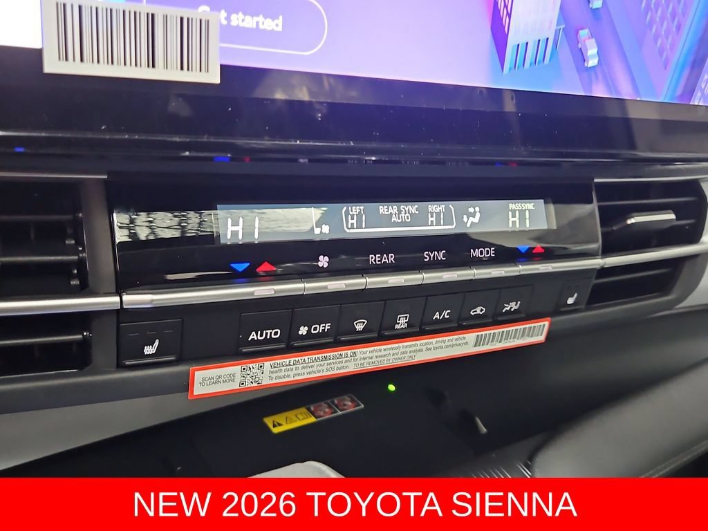 New 2026 Toyota Sienna XLE AWD/4WD image 22