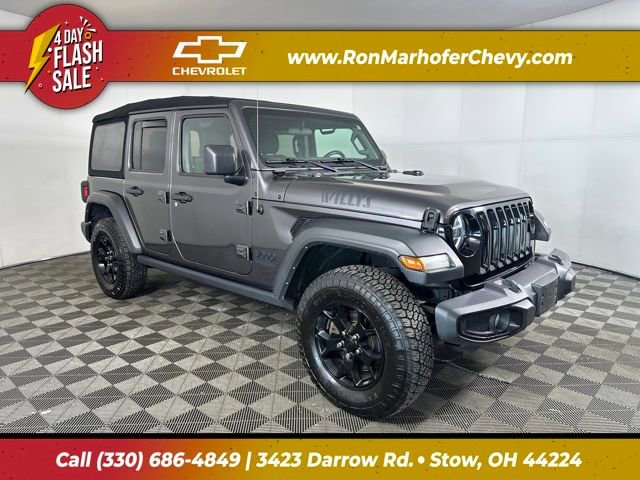 Used 2021 Jeep Wrangler Unlimited Willys