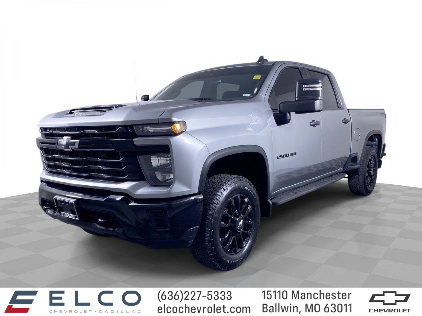 Certified 2025 Chevrolet Silverado 2500 Custom w/ Custom Convenience Package AWD/4WD image 1