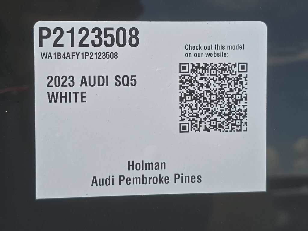 Used 2023 Audi SQ5 Premium Plus w/ Premium Plus Package AWD/4WD image 34