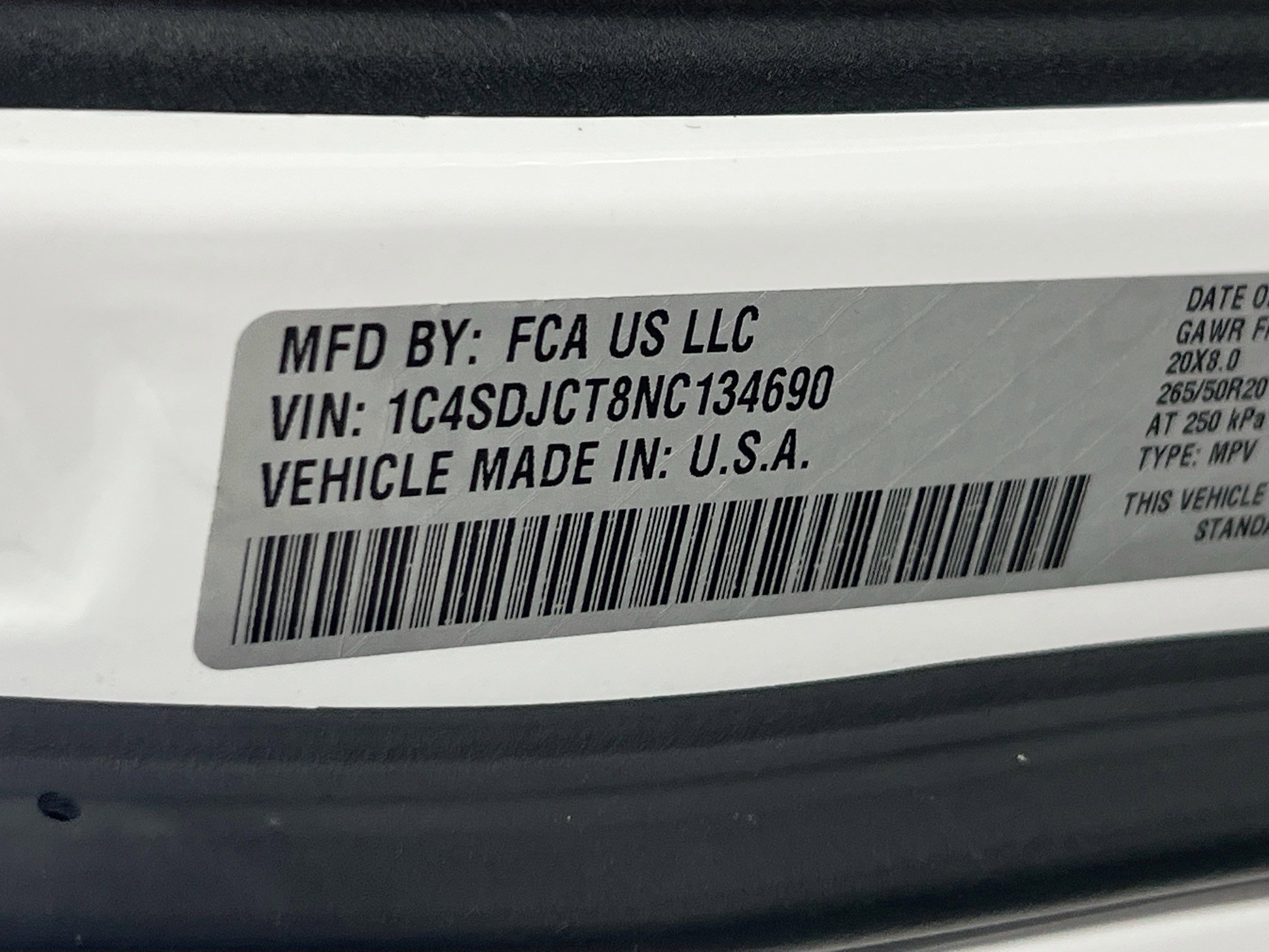 Used 2022 Dodge Durango R/T w/ Blacktop Package image 34