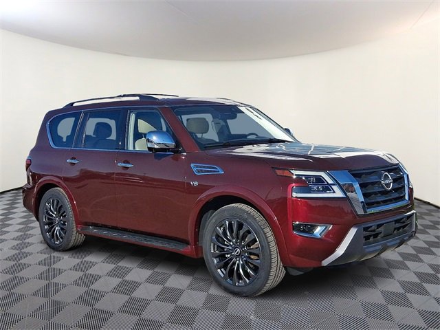 Used 2021 Nissan Armada Platinum w/ Captain's Chairs Package