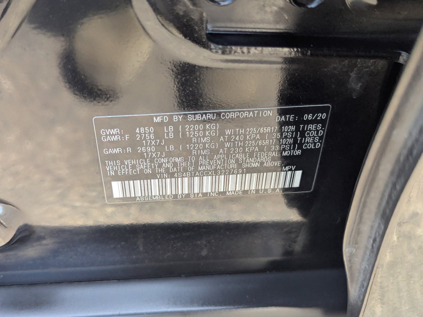 Used 2020 Subaru Outback Premium AWD/4WD image 35