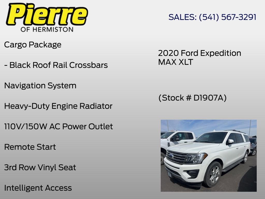 Used 2020 Ford Expedition Max XLT w/ Equipment Group 202A AWD/4WD image 8