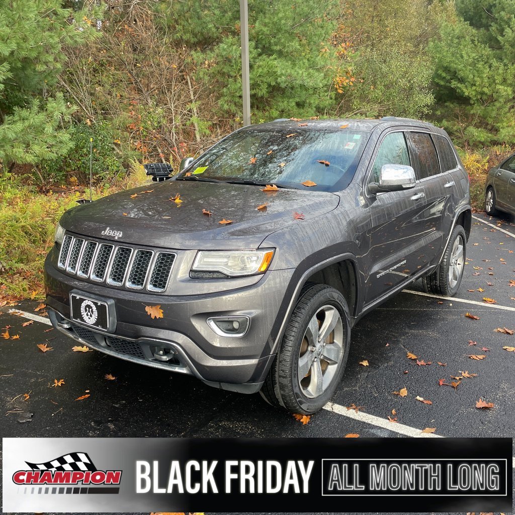 Used 2015 Jeep Grand Cherokee Overland w/ Advanced Technology Group