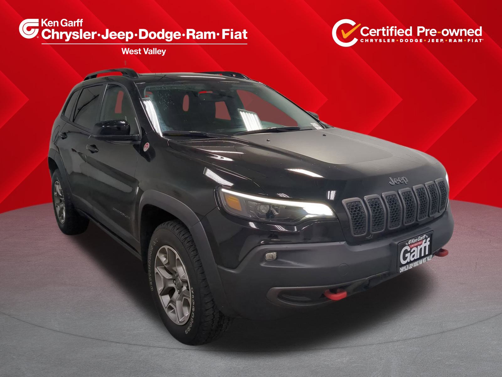 Certified 2022 Jeep Cherokee Trailhawk w/ Premium Leather Package