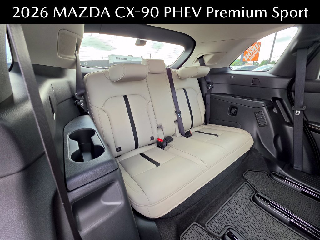 New 2026 MAZDA CX-90 Plug-In Hybrid w/Premium Sport AWD/4WD image 16