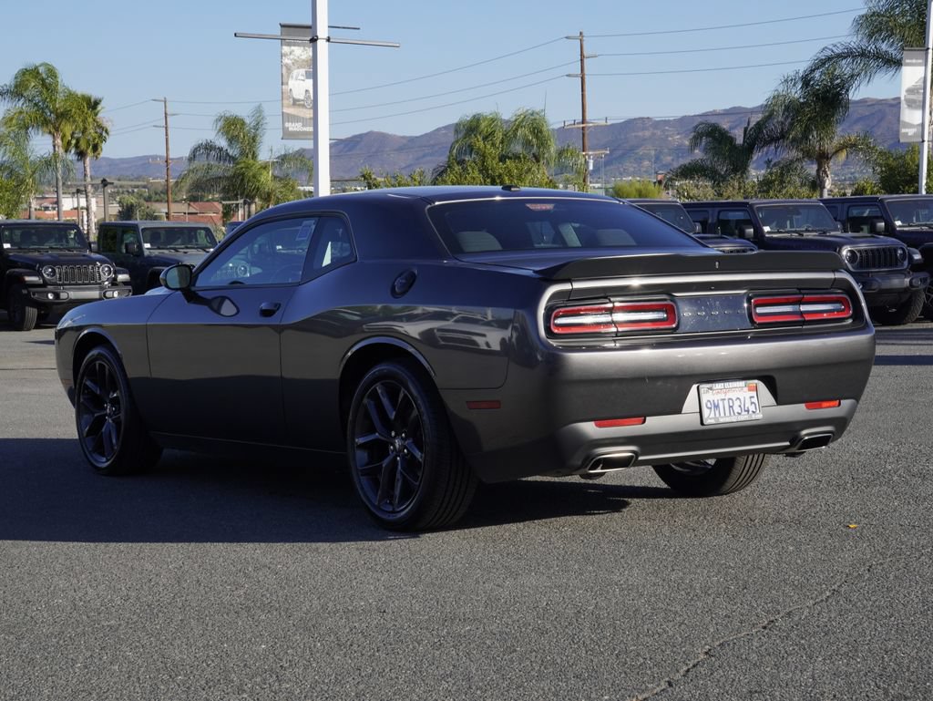Certified 2023 Dodge Challenger SXT w/ Blacktop Package RWD image 6