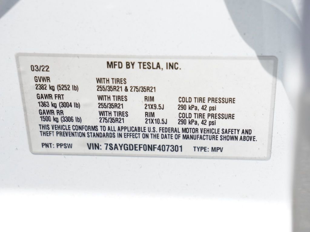 Used 2022 Tesla Model Y Performance AWD/4WD image 23