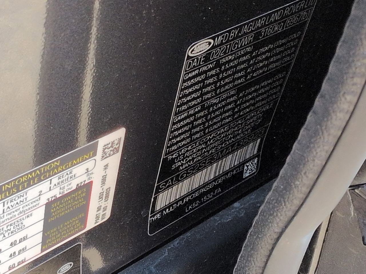 Used 2021 Land Rover Range Rover P525 Westminster Edition AWD/4WD image 29