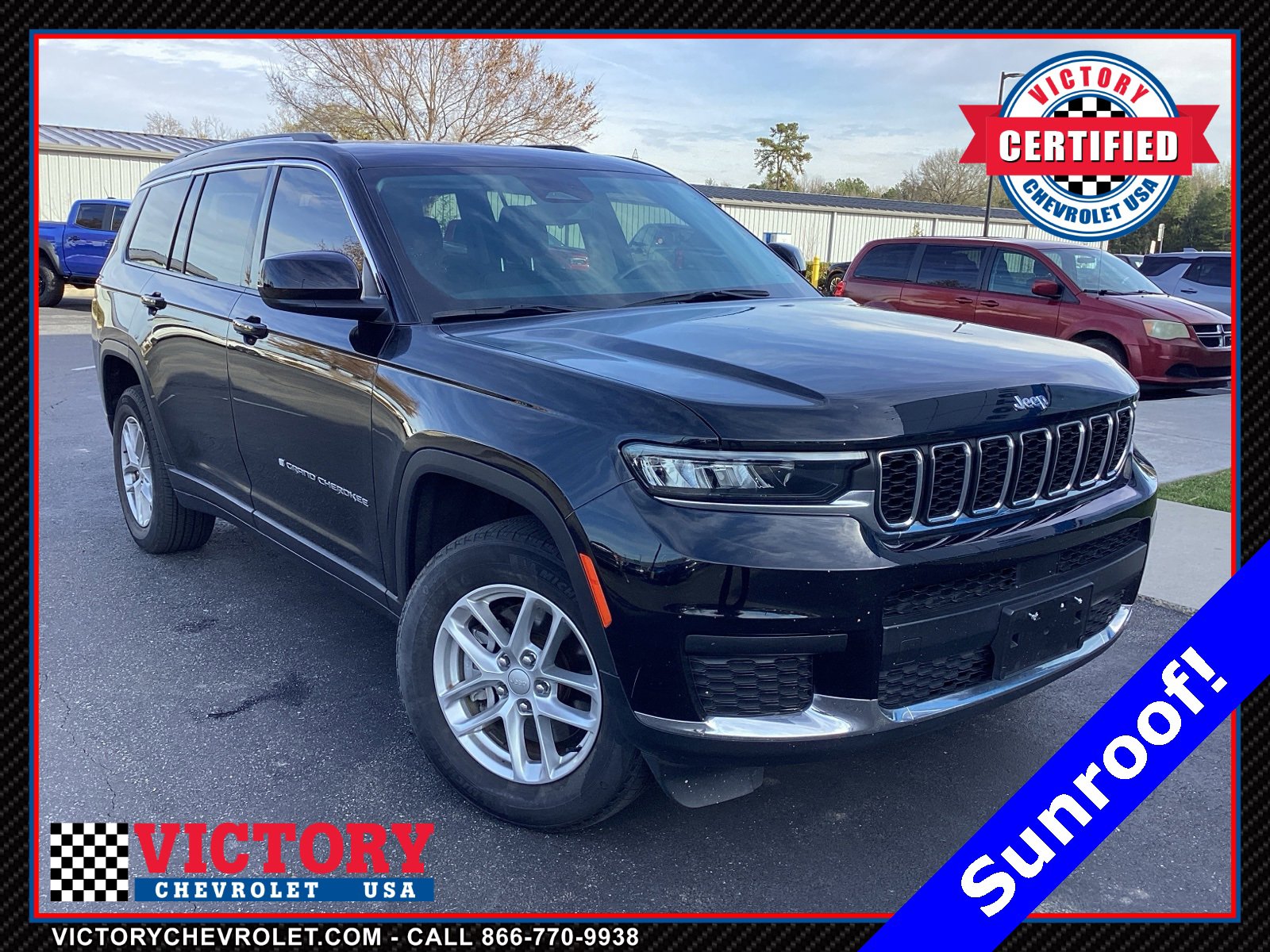 Used 2022 Jeep Grand Cherokee L Laredo w/ Luxury Tech Group I
