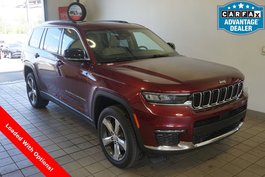 Used 2021 Jeep Grand Cherokee L Limited w/ Luxury Tech Group II AWD/4WD image 1