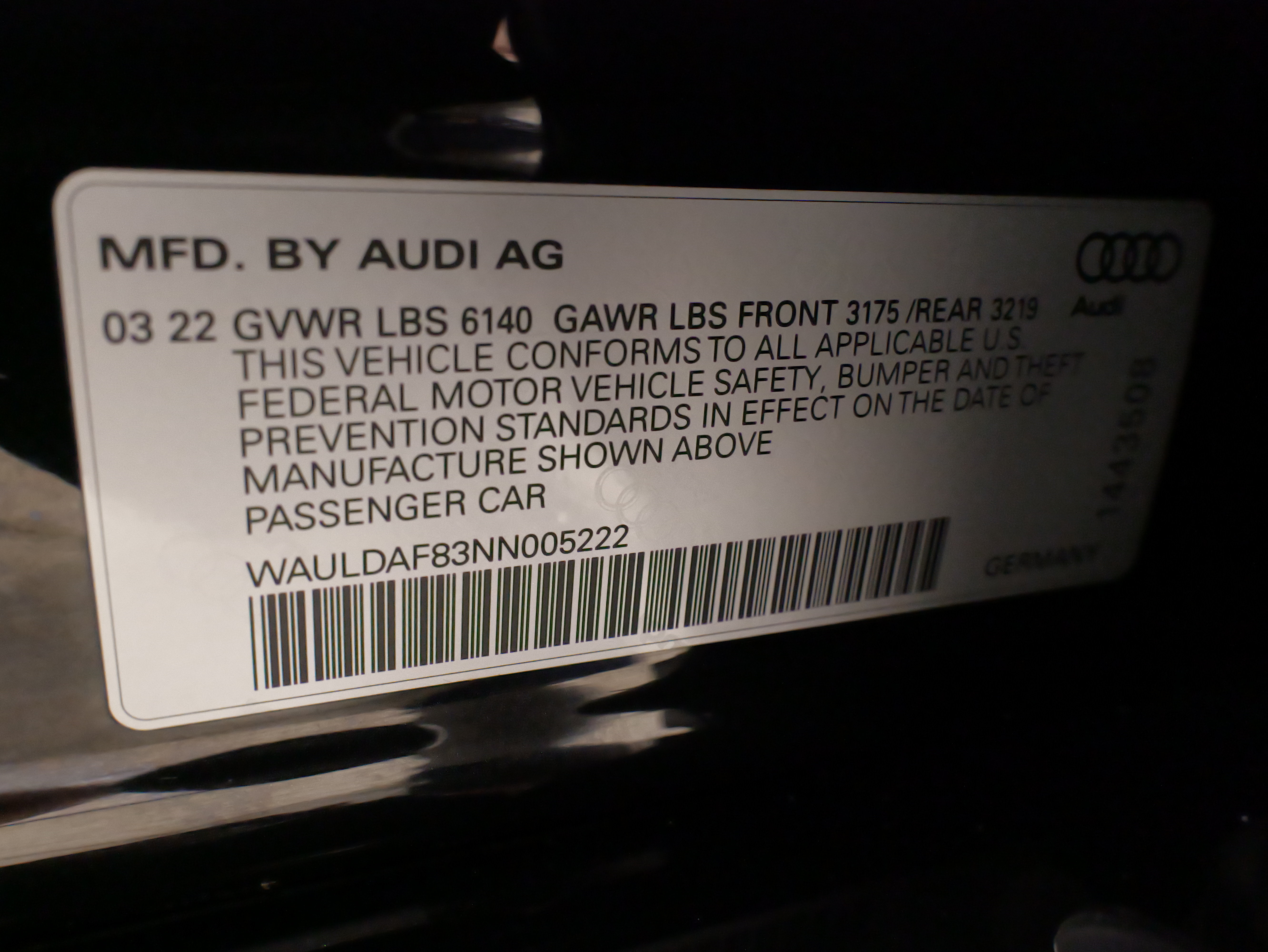 Used 2022 Audi A8 L 3.0T w/ Executive Package AWD/4WD image 62