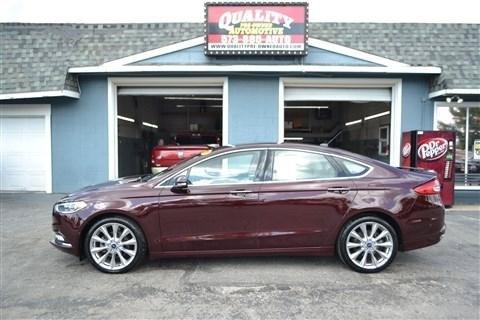 Used 2017 Ford Fusion Platinum AWD/4WD image 1