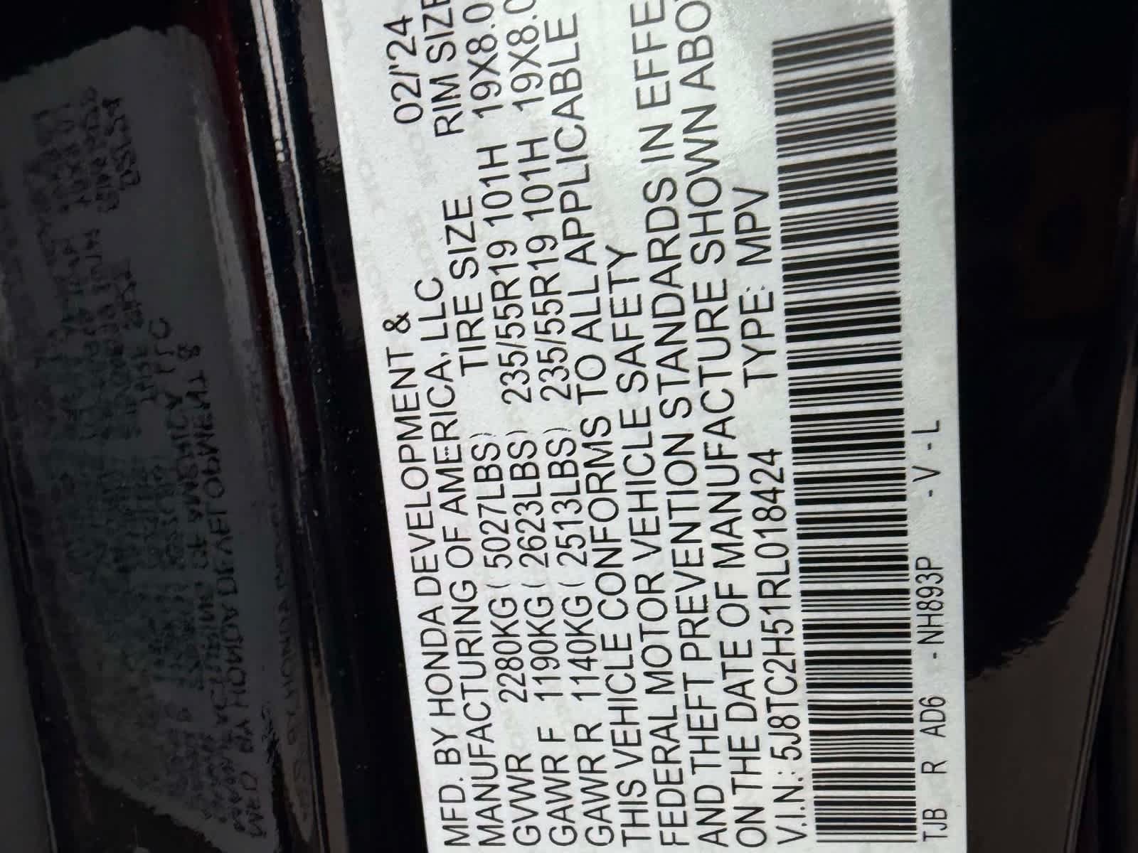 Used 2024 Acura RDX w/ Technology Package AWD/4WD image 20