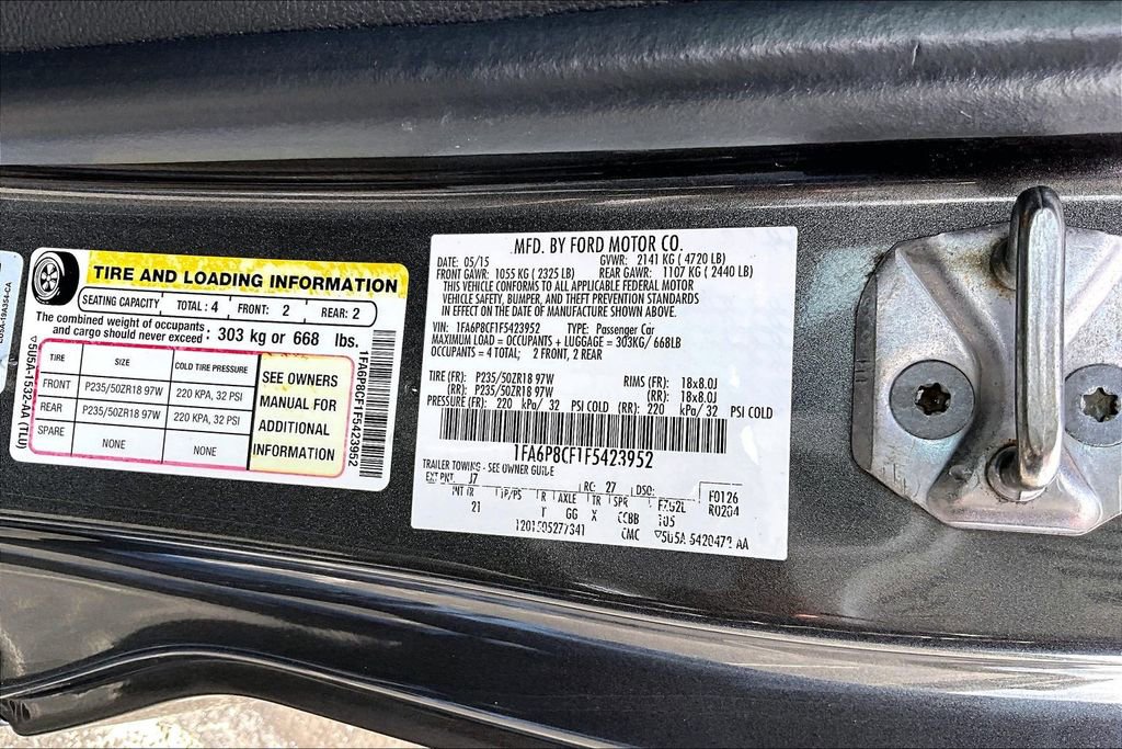 Used 2015 Ford Mustang GT RWD image 34