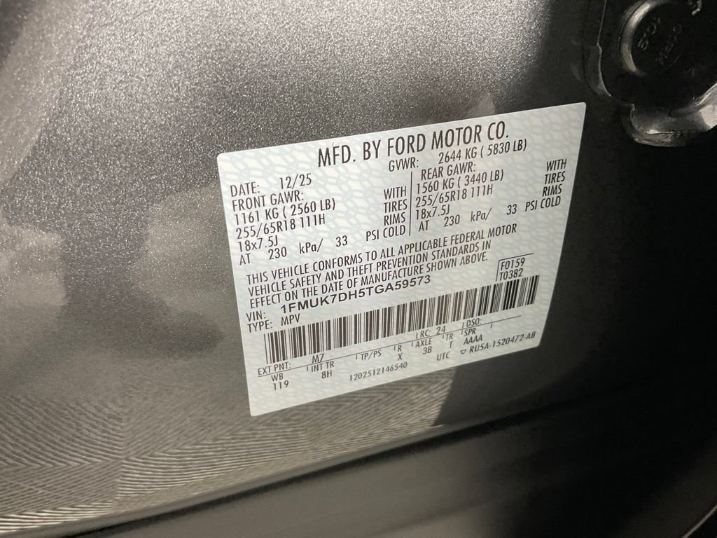 Certified 2026 Ford Explorer Active RWD image 27