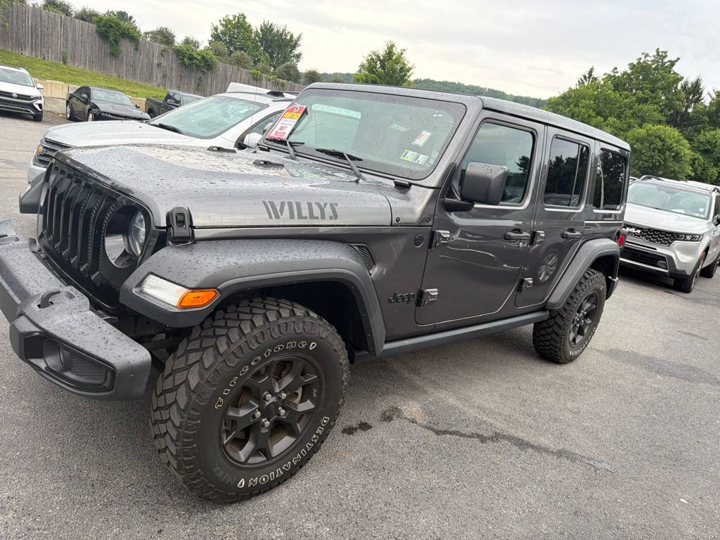 Certified 2021 Jeep Wrangler Unlimited Sport AWD/4WD image 3